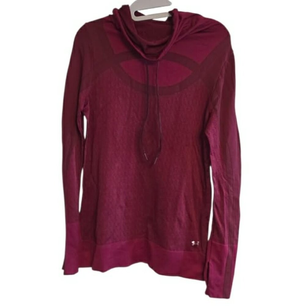 Under Armour Threadborne Heatgear Fitted Running Shirt Sz M Athletic Gear